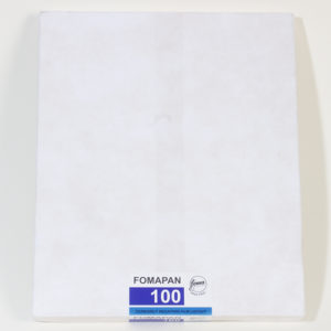Fomapan 100 Classic 5"x4" Film - 50 sheets